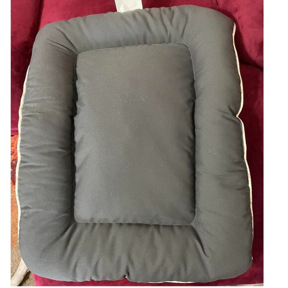 Dog Bed: Pillow Top Striped Classic Pet Bed, 28 x 22” - Picture 2 of 2